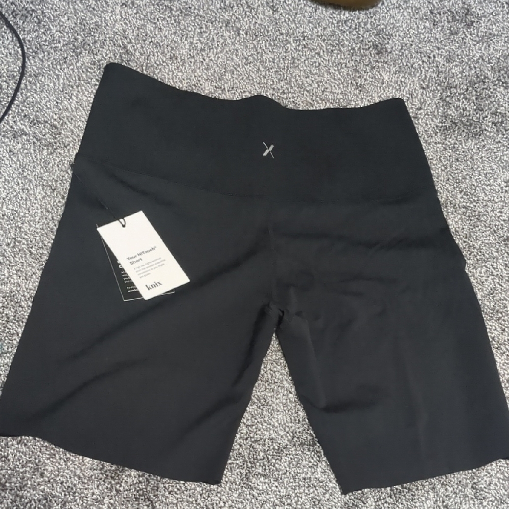 Knix New Hi Touch Shirt Sz Large High Rise Compression Shorts